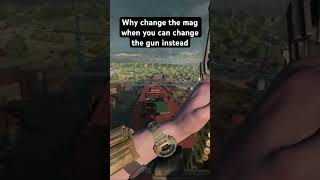 Why change the mag when you can change the gun instead #gaming #battlefieldportal #battlefield2042