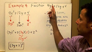 Factoring Special Cases