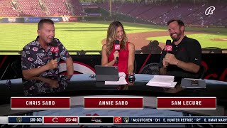 Annie Sabo, daughter of Chris Sabo, to cover Cincinnati Reds on TV