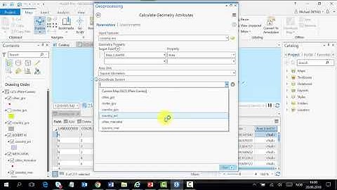Calculate Geometry in ArcGIS Pro