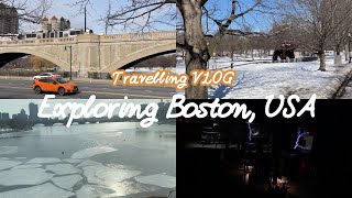 Exploring Boston 🇺🇸 | Museum of Science | Cultural Shock #vlog #travel #trending #viralvideo
