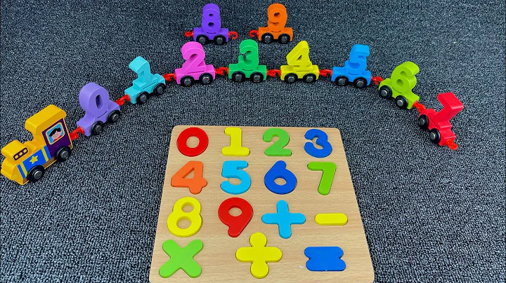 Find the Missing Numbers and Shapes with a Montessori Activity Puzzle