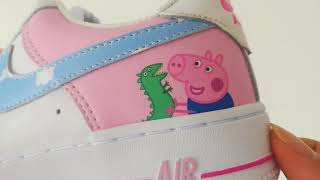 peppa pig nike air force