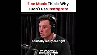 Elon Musk Explains Why He Doesn't Use Instagram Elon Musk Explains Why He Doesn't Use Instagram