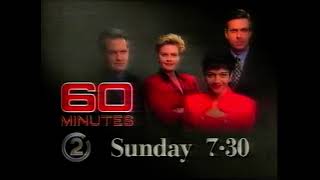 60 Minutes Promo 1993 Nz