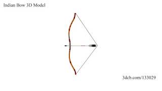 Indian Bow 3D Model