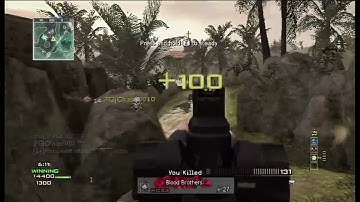 MW3 Wii SCAR MOAB 60fps