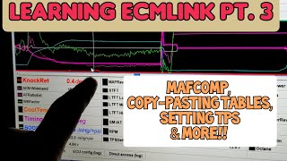 Celebrity LEARNING ECMLINK V3 (pt.3) using system tools-tps adjust-Evo timing and fuel tables! Profile