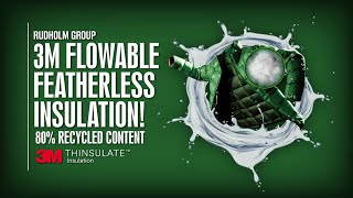 Rh 3M Flowable Featherless Insulation.