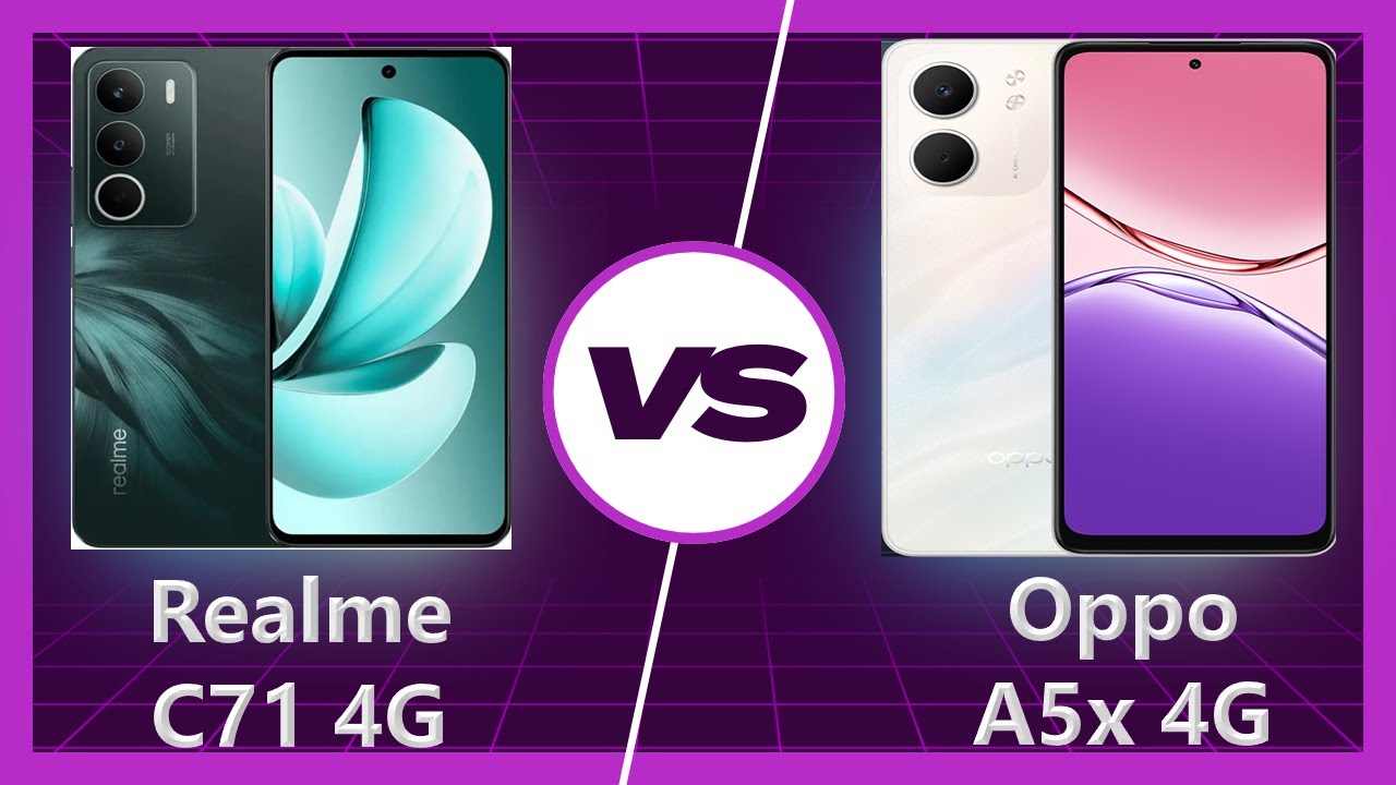 Realme C71 vs Oppo A5x
