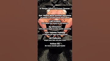 I Wish I Knew That Sooner! Follow @lars.langen to learn from 12 years of lifting experience!