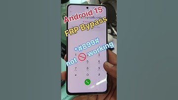 OPPO FRP BYPASS Android 15 || Android 15 *#899# not working method #android #smartphonefrpbypass