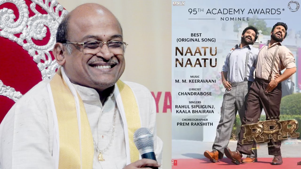 Garikapati Narasimha Rao Superb Words About Natu Natu Song | RRR ...