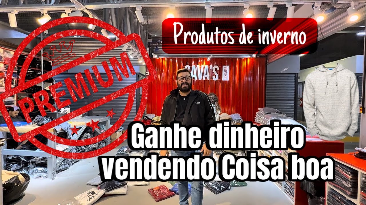 Lucre com moda masculina premium - ofereça o melhor para seus clientes