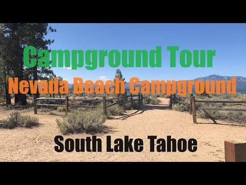 Video: Nevada Beach, Lake Tahoe – En familievenlig campingplads