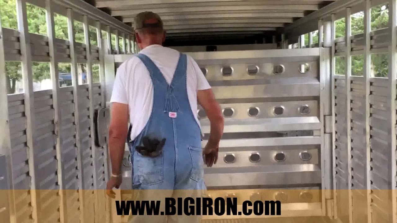 BIG IRON ONLINE AUCTION 1052016 2014 Eby Maverick Aluminum Livestock