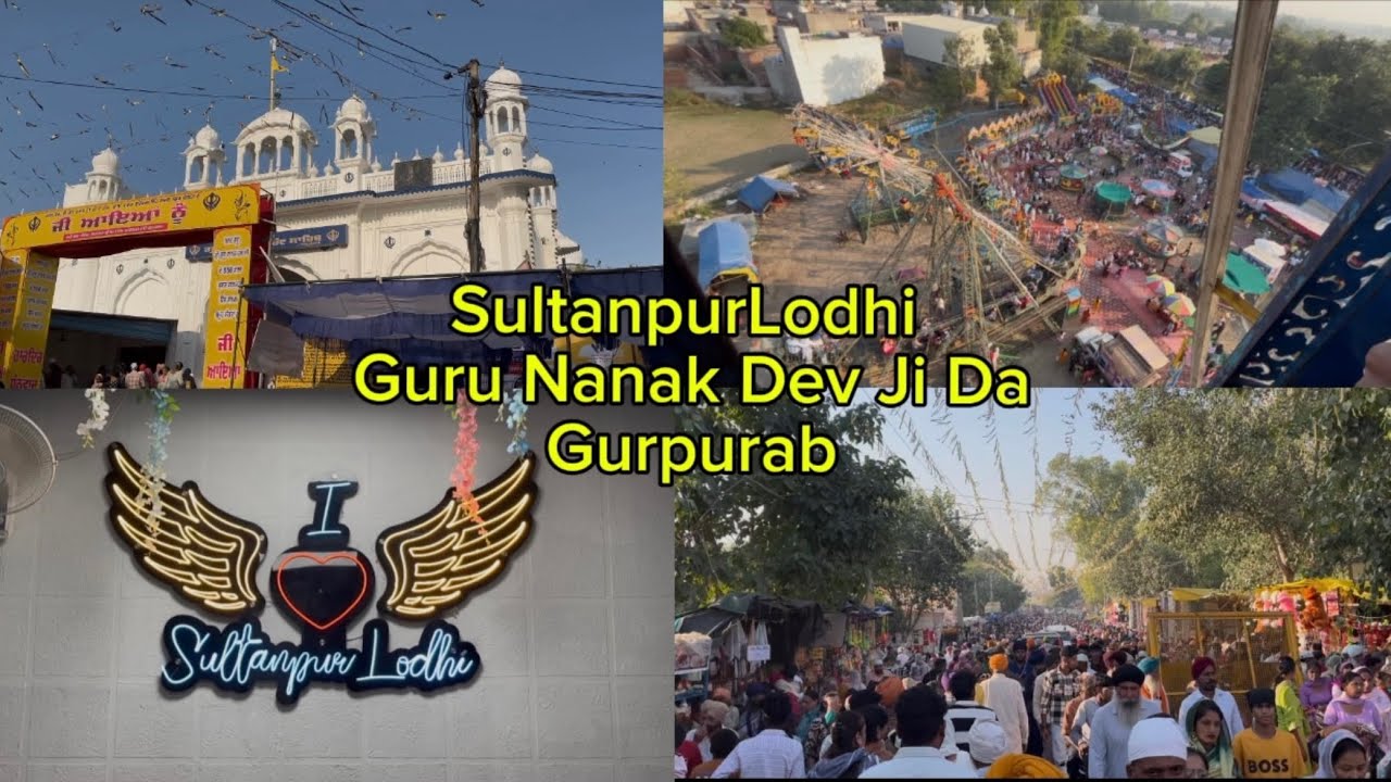 Going To SultanpurLodhi For Guru Nanak Dev Ji Gurpurab🙏🏻🎆 And Full Enjoy Rides 🎡