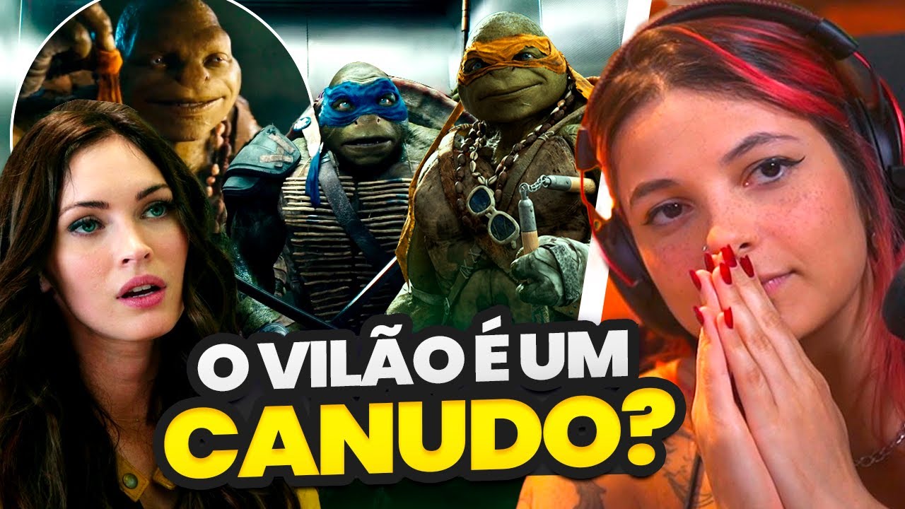 ESSE FILME DAS TARTARUGAS NINJA SÓ É BOM POR CAUSA DA MEGAN FOX??