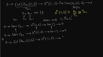Observations from Univ coeff theorem