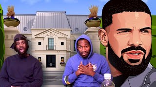 Drake's Mansion Is Both Amazing \& Awful. DRAKE HOUSE LEFT US SPEECHLESS!! THIS IS NEXT LEVEL!! REACT