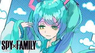 【初音ミク】Ado-クラクラ 『SPY×FAMILY』Season 2 オープニング【miku hatsune】