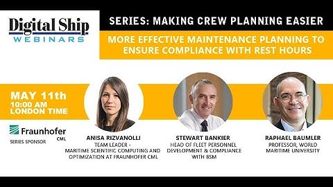 More effective maintenance planning to ensure compliance with rest hours