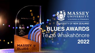 2022 Massey University Blues Sports Awards