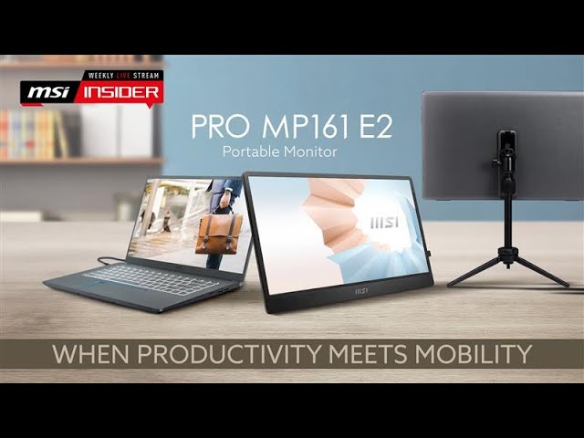 When productivity meets mobility | MP161 E2 - YouTube