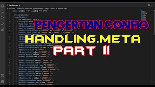 Pengertian & Penjelasan Fungsi Handling Kendaraan Add-On GTA5 FiveM Roleplay