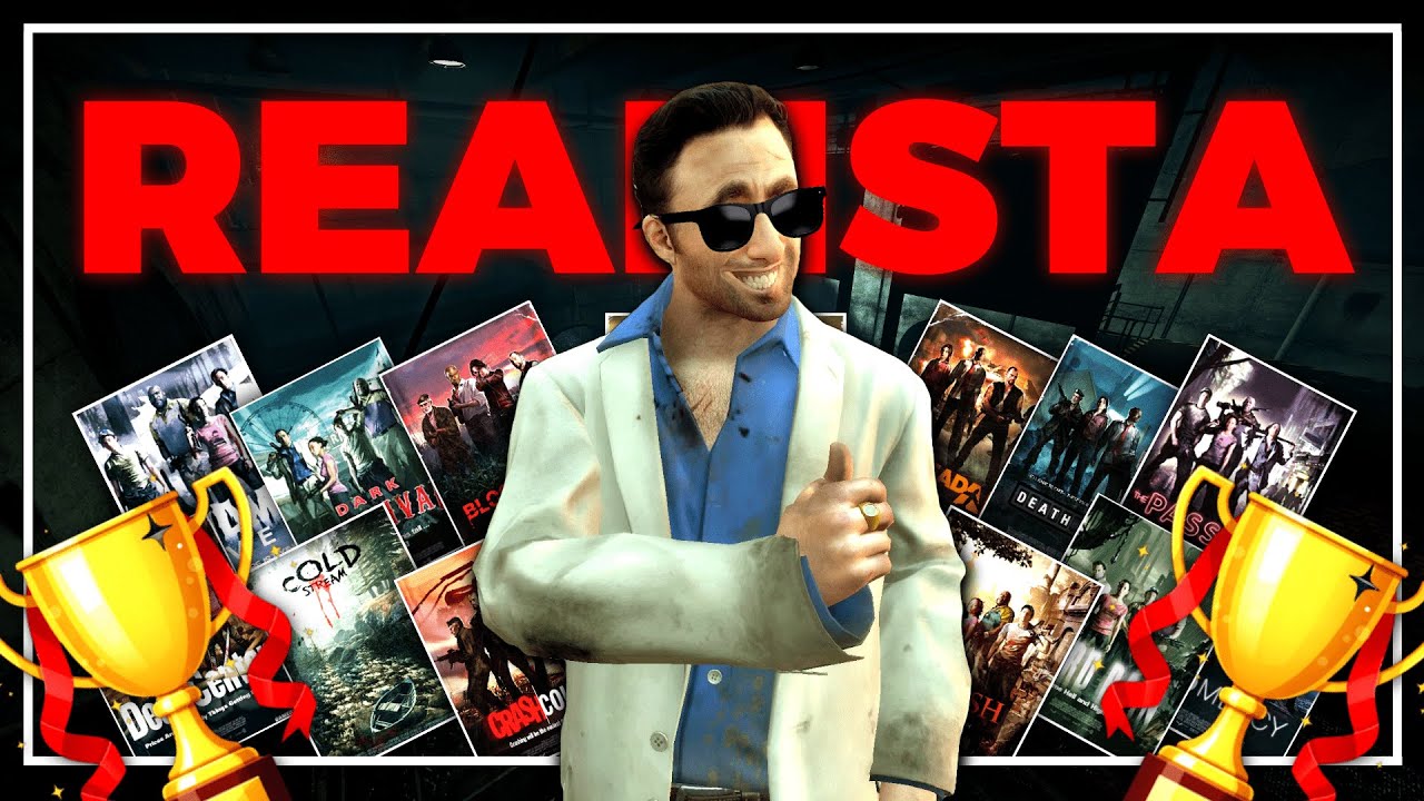 Me Pasé TODO Left 4 Dead 2 en EXPERTO REALISTA solo con bots!💀[SERIE COMPLETA]