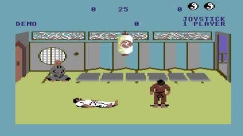 The Way of the Exploding Fist (1985)  Commodore 64 Gameplay & Nostalgia