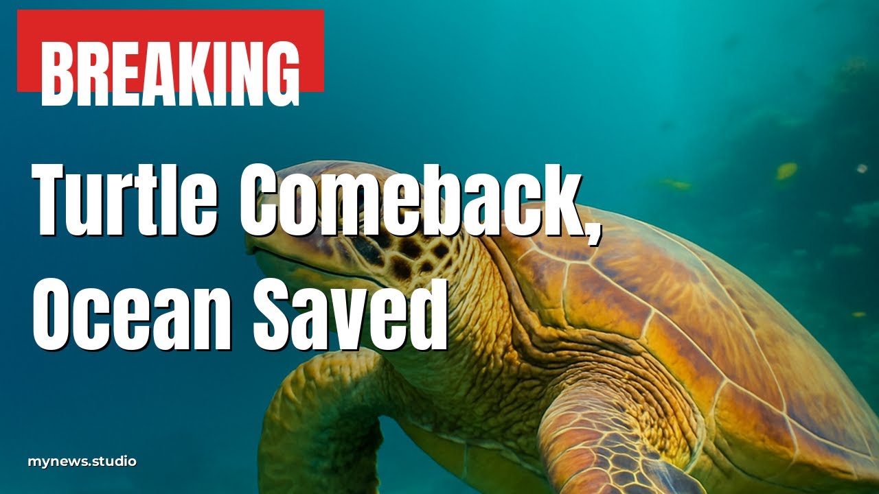 Green Sea Turtle Rebounds: World Seals Historic Ocean Treaty