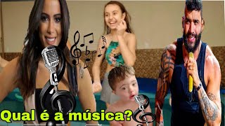 Desafio Na Piscina, Complete A Música