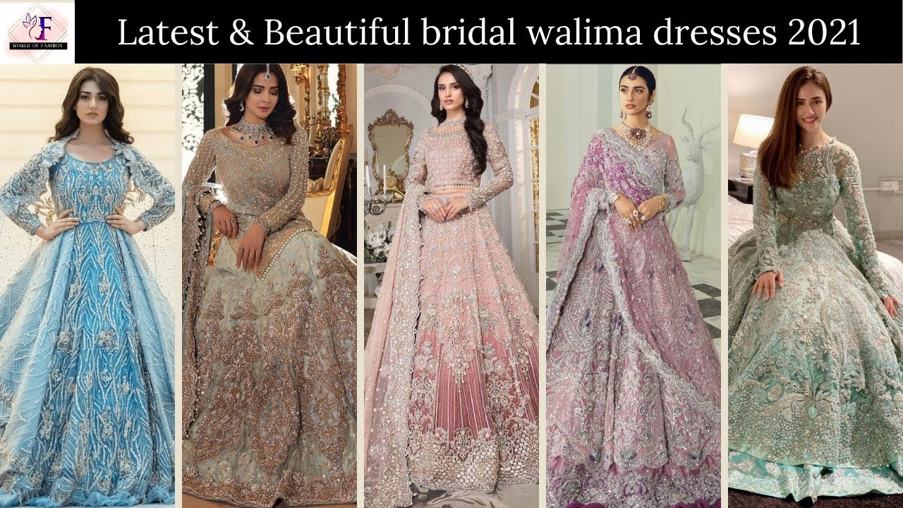 Latest Bridal Dresses|| Walima Dresses for Bridal 2021 ||Pakistani bridal dresses