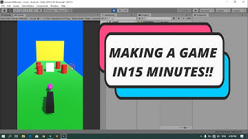 MAKING A GAME IN 15 MINUTES!!