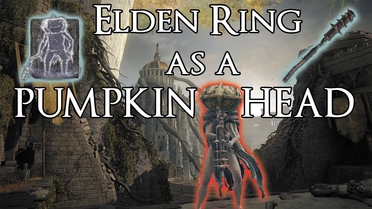 Можно ли пройти Elden Ring, играя за Тыквоголового?