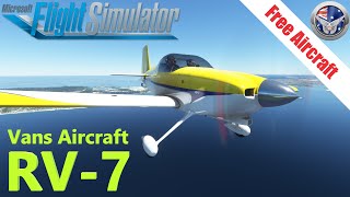 It's FREE but is it any good?  - Vans Aircraft RV-7 - Flight/Review - Microsoft Flight Simulator