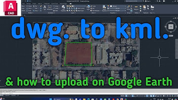 Convert DWG to KML in AutoCAD (Step by Step Tutorial) #autocadtutorial
