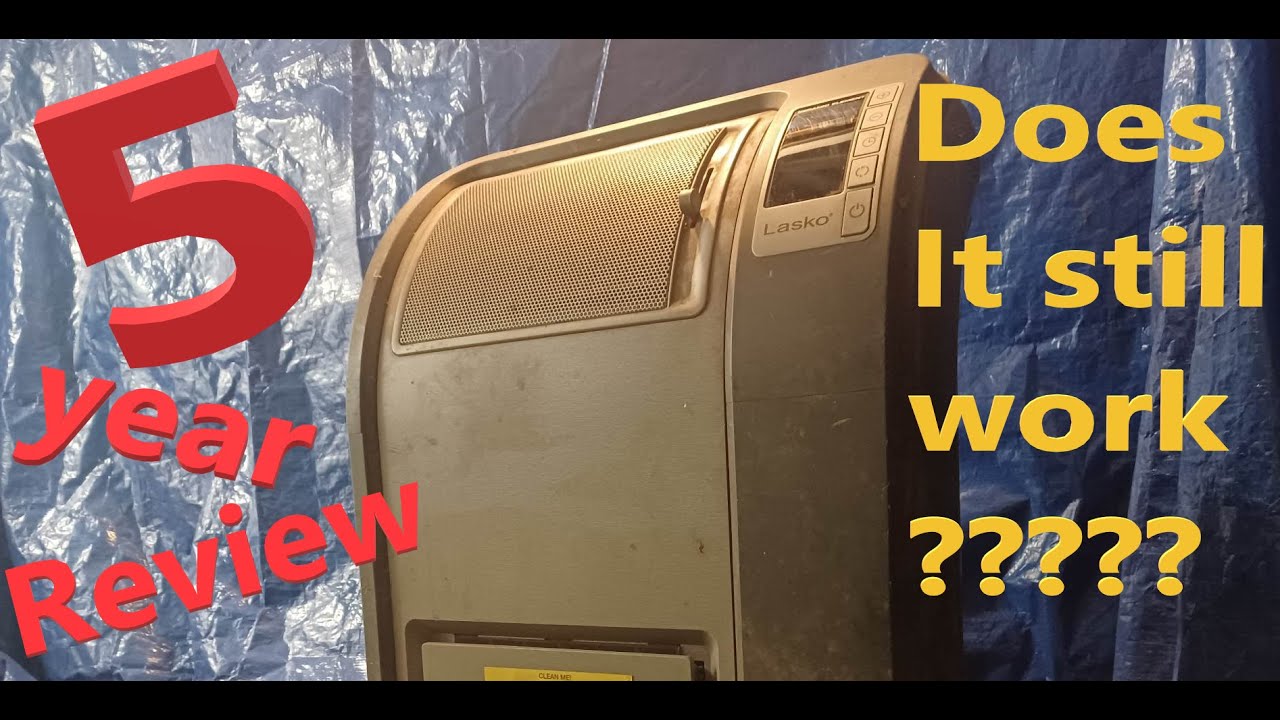 Lasko Cyclonic Digital Ceramic Heater 5 years later #spaceheater #update  #safe #review #test #heat - YouTube
