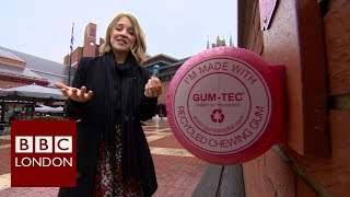 A surprising new afterlife for chewing gum – BBC London News
