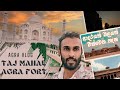 Exploring Agra in One Day 🇮🇳 | Taj Mahal &amp; Agra Fort Travel Vlog | Incredible India