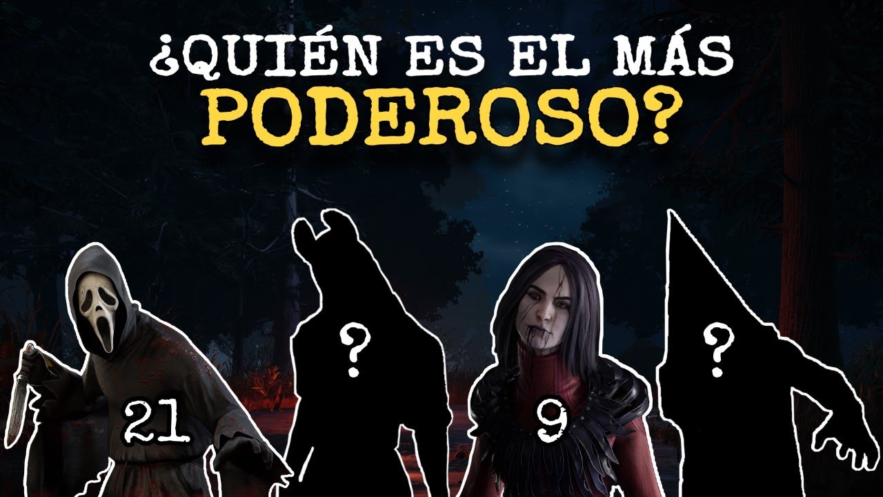 Rankeando a los 26 killers del MENOS al MÁS PODEROSO (según su historia).- Dead by Daylight