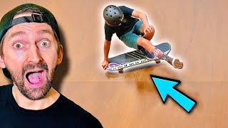 Braille Learns Unique Skate Tricks! Ft. Andy Anderson