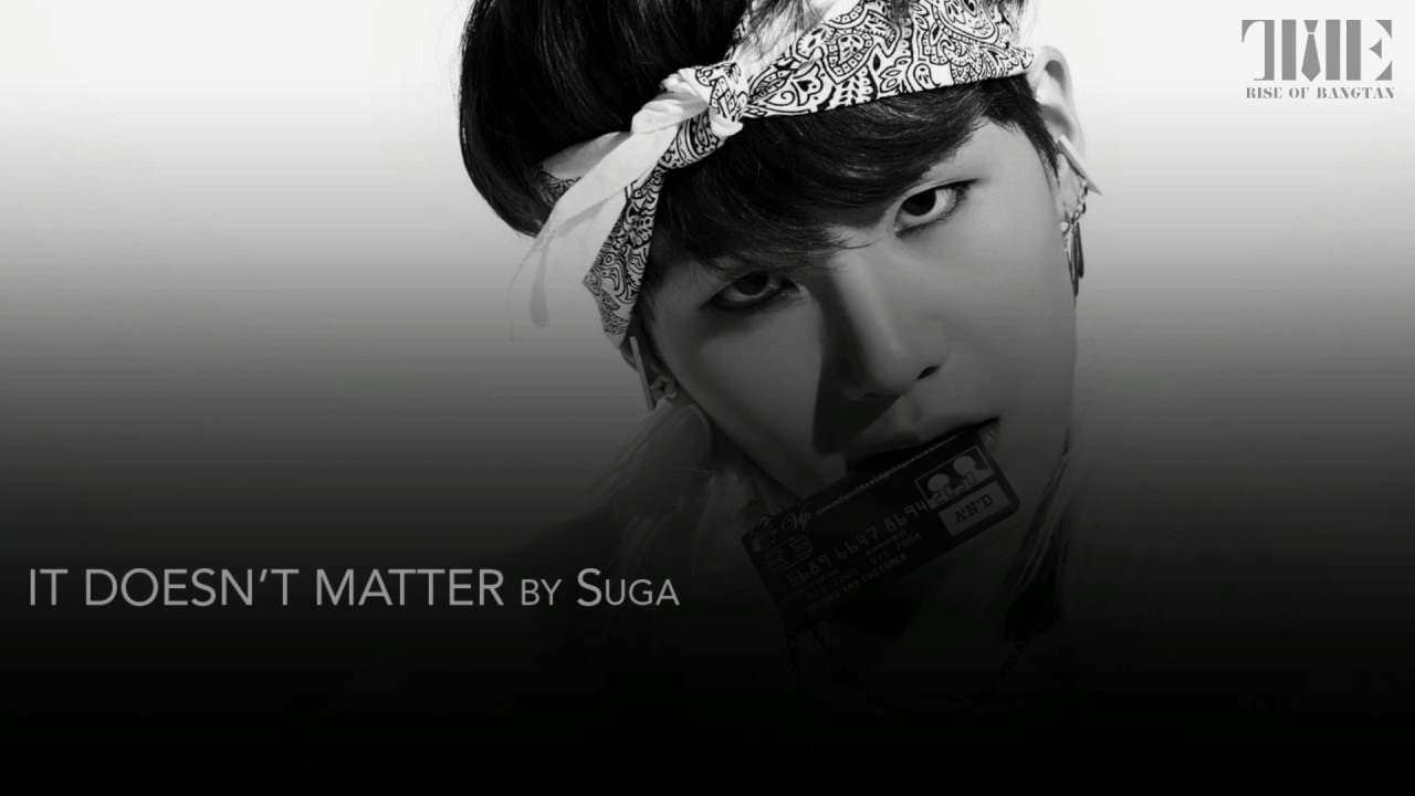 Шуга шуга mp3. Suga - it doesn’t matter. Шуга д дей. Шуга на обложке нового альбома. BTS it doesn't matter.