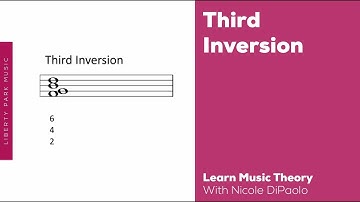 What are Third Inversions? | Learn Music Theory 3 | Liberty Park Music