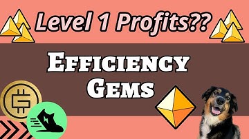 STEPN | Prepare for Lvl 1 Efficiency Gem Profits! GMT GAINS