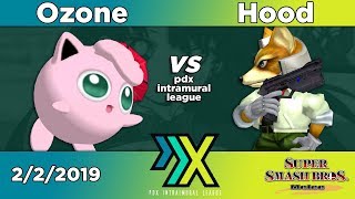 PDX Intramural League - Ozone (Jigglypuff) vs Hood (Fox) screenshot 4