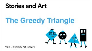 Stories and Art: The Greedy Triangle by Marilyn Burns and Abstraction by Erika Giovanna Klien