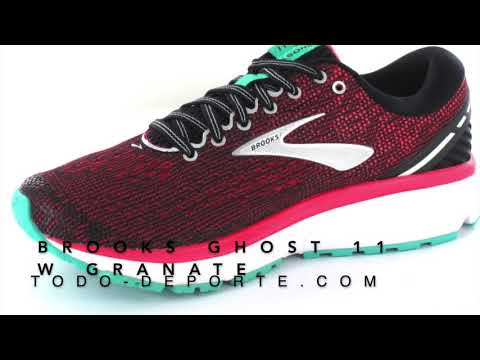 BROOKS GHOST 11 W GRANATE