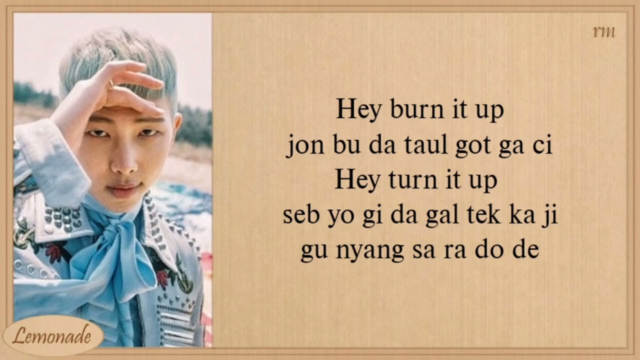 BTS - Fire KARAOKE with easy Lyrics